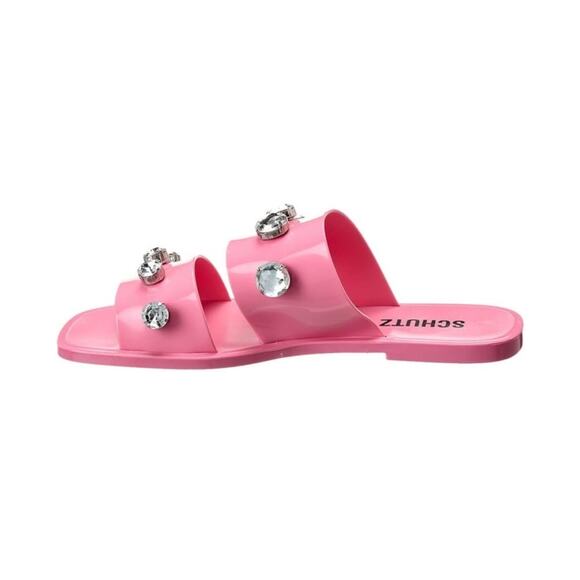 SCHUTZ Lizzie Crystals sandals Pink Club Rose size 9 - Picture 4 of 9